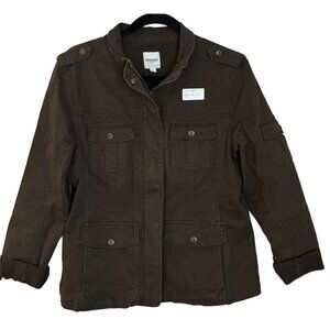 Kensie Military Moto Jacket